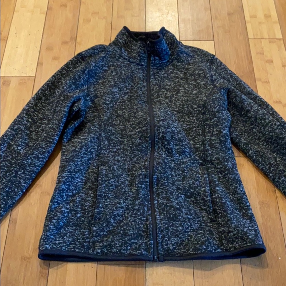 Swiss tech zip down jacket